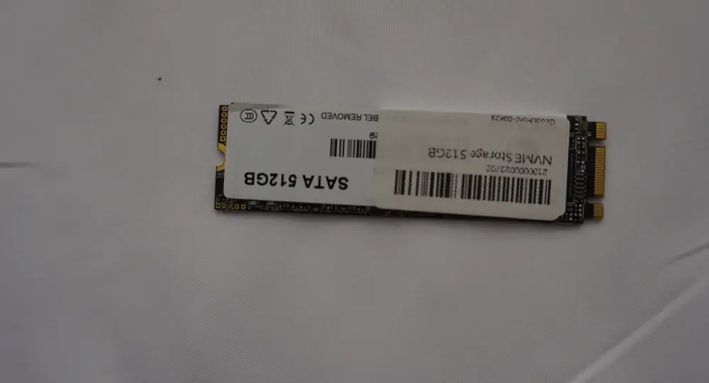NVME Storage 512GB