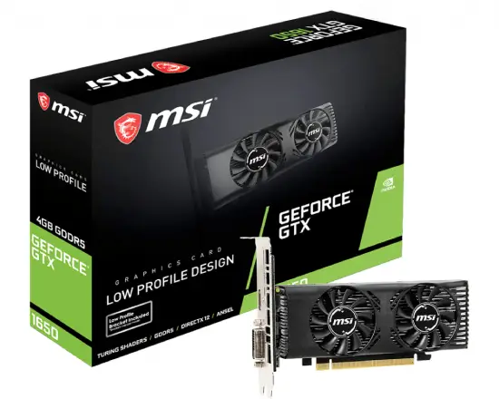 ASUS GeForce® GTX 1650 4GB GDDR5 GPU LP-BRK