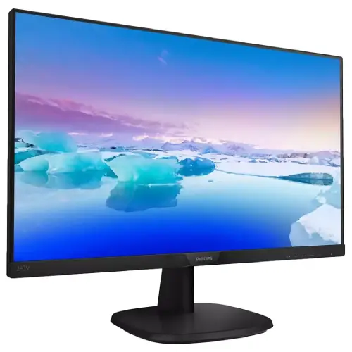 [Goods:Monit-00846] Philips 243V7Q Full HD LCD Monitor, 23.8" Black