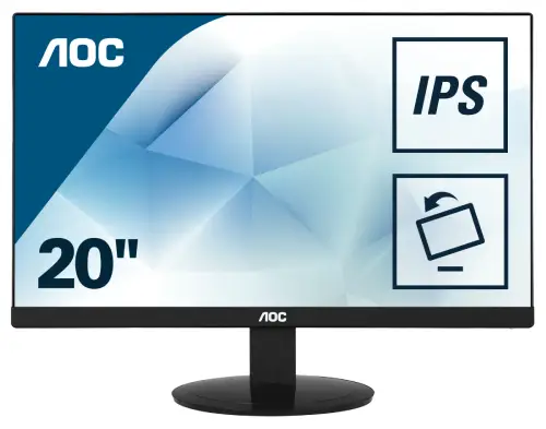 [Goods:Monit-00774] AOC i2080SW 20" IPS LED Backlit Computer Monitor (Black)