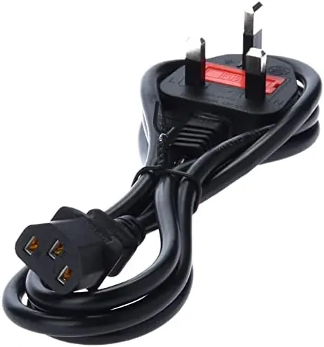 [Goods:Cable-00873] Desktop Power Cable 3 pin fused Original